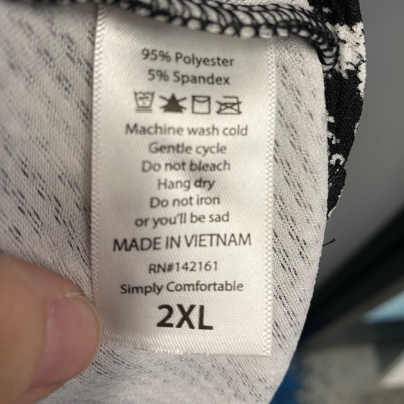 Lularoe Georgia dress, SZ 2X - Picture 2 of 4